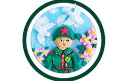 Работа из пластилина