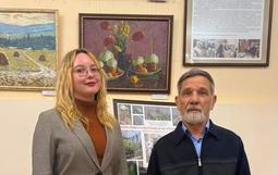 🌟 В Краснодарском краевом Доме работников образования прошла замечательная творческая встреча с профессором кафедры живописи и композиции художественно-графического факультета Кубанского государственного университета, членом Союза художников Российской Федерации Виктором Ивановичем Денисенко. 