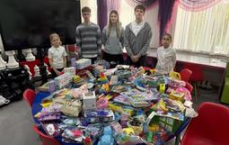 ❤️Подарить улыбку ребёнку, находящемуся на длительном лечении так просто Волонтеры «Добро в сердце» приняли участие в благотворительной акции "Коробка добра".