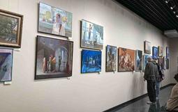 🌸🎨В Краснодарском краевом выставочном зале изобразительных искусств 17 марта открылась "Краевая молодежная выставка".