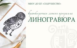 ️Открыт набор на летнюю программу «Линогравюра» для подростков 10–14 лет!