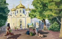 В каждой работе ребят — любовь к родному городу: уютные улочки, любимые парки, знакомые силуэты зданий… Тёплый, живой, по-особенному красивый Краснодар оживает на холстах юных художников.