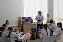 Т.В. Касымская на конкурсе профессионального мастерства работников сферы дополнительного образования «Сердце отдаю детям»