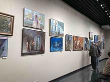 Открытие выставки посетили педагог и обучающиеся объединения "Швейный клуб", найдя отражение своей деятельности в натюрмортах художников, ребята и педагог были приятно впечатлены.